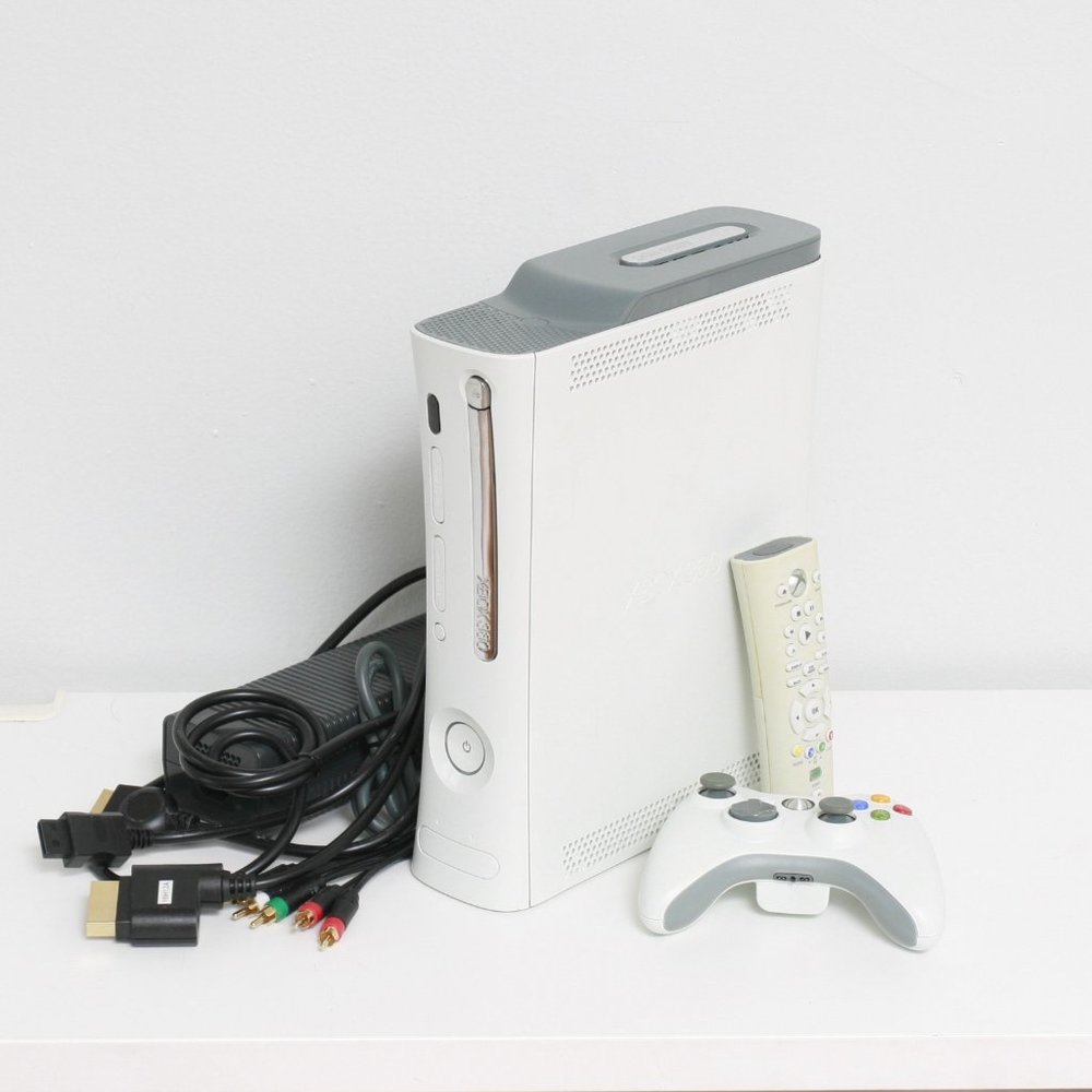 XBOX 360, 60GB HDD, with cords, controller and remote